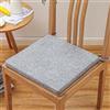 Hruile Cuscino per sedia con laccetti, cuscino quadrato per sedia con fodera rimovibile, per ufficio, soggiorno, cucina, auto, poltrona, divano, cuscino per seduta tatami, cuscino per seduta (35 x 35