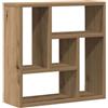vidaXL Scaffale a Parete Rovere Artigianale 45x16x45 cm in Truciolato, scaffale a Parete, mensola a Parete, mensola pensile, scaffale a Muro