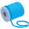 PATIKIL Corda Elasticizzata In Nylon Piatta 21,87 Iarde 5 mm Celeste | Corda Elasticizzata In Spandex Tessuto Elastico, Per Cucire Abbigliamento Fascie Per Capiti Lacci, Fai Da Te, Artigianato