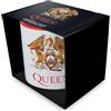 Pyramid International Tazza da caffè Queen (Crest), colore rosso, 315 ml, con interno vivace