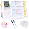 AuyKoo Timer Visivo per Bambini Timer Digitale per Conto alla Rovescia ADHD Timer da Cucina con Funzioni di Cronometro, Sveglia e to do list Planner