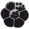 Eterspr 1150 Pezzi Set Perline per Adulti, Kit da Infilare, Nero, Fai-da-te per Bracciali, Orecchini, Collane, Gioielli e Decorazioni per Costumi