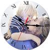 OXYEFEI Orologio da Parete Personalizzato Con Foto Silenzioso Non ticchettio Facile da leggere Orologio da parete per Camera da letto/Soggiorno/Cucina (Stile 1)