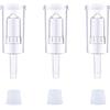 mellystore Gorgogliatore Fermentazione, 3PCS Valvola Fermentazione in Plastica, Gorgogliatore Vino, Fermentazione Airlock con 3 Tappo in Gomma, per Conservare, Produrre Vino e Birra