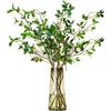 Aphmeir 3 rami artificiali di ficus verde, 73 cm, rami di ficus finti per vaso, foglie spray realistiche al tatto, decorazione per casa e ufficio
