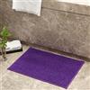 Mateju Tappetino da Bagno Lavabile - Tappetini Bagno in Microfibra Ciniglia, Tappeto Bagno Assorbente Antiscivolo, Tappetino Bagno Assorbente per Bambini Adulti Cani (70x140CM,Viola)