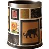Dinntty Cestino per Rifiuti in Pelle, Cestino per Rifiuti Vintage per Casa, Soggiorno, Secchio Sanitario Antico di Lusso, Contenitore per Rifiuti, Cestino per Rifiuti Camera Letto