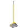 Apex Paletta Ribaltabile con Baffo in Gomma e Manico in Metallo - Alzaimmondizia Professionale con Sistema di Svuotamento Facile - 27x27x90 cm