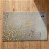 CEVAN Zerbino Ingresso Esterno Grande Personalizzato Tappeto Antiscivolo Doccia Pittura Cinese Feng Shui Zerbino Asciugapassi per Interno Tappeto Quadrato 40x60cm