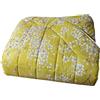 Fazzini copriletto quilt mezza stagione due piazze in Percalle di cotone art. Kimono (Giallo 8)