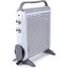 Duronic HV180 Radiatore elettrico compatto con pannelli Mica 1800W | Riscaldamento ecoesponsabile Riscaldamento in 1 min | Termostato regolabile | Spegnimento automatico |2 livelli di potenza | Senza