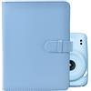 MUZIRI KINOKOO Album fotografico con 256 tasche per Instax Mini EVO/Mini 12/Mini 41/Mini Liplay foto, Fotoalbum Per Mini 11/40/99/90/25/9/8/7 - foto da 3 pollici album - Blu