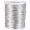 PH PandaHall Corda In Raso Rattail Da 109 iarda/100 m, Cordoni di Artigianato In Seta Argento Da 1.5 mm per Collana Braccialetto di Amicizia Kumihimo Macrame Nodo Cinese Acchiappasogni Capelli Treccia