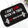 WZhaoJieW Zerbino Ingresso Allenamento di Bodybuilding in Palestra Tappetino Antiscivolo Essorbente Door Mat Antiscivolo Tappetini da Bagno per Cucina Bagno Camera 40x60cm