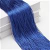 PTNKUIIY 2 tende a fili - 100 x 200 cm - Tenda a fili come divisorio per stanza, protezione da mosche o decorazione, accorciabile, lavabile, per feste, matrimoni, decorazione della stanza, blu scuro