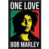 Bob Marley Maxi Poster One Love, Non Laminato, Multicolore, 61 x 91.5cm