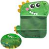 KOLZEMV 1PCS cesto portagiochi bambini, Reti Per Giocattoli da Bagno, da Bagnocon Robuste Ventose per Riporre I Giocattoli da Bagno,Peluche Rete Portagiochi,Organizzatore Giocattoli Bagno（Dinosauro）