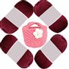 uyeoco 1/2/4 Pezzi Fettuccia per Borse a Uncinetto, Filato Grosso in Poliestere, Filato per Tessitura,Filati per Maglieria a Mano,T-shirt Filato Tessuto Crochet,Gomitoli Cotone per Uncinetto(P41,4roll(400g))