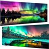 Pujeknm 2 Pezzi Diamond Painting (30 x 60 cm) - 5D per Adulti, Fai Da Te Aurora, Set Grande per Soggiorno, Camera Da Letto, Decorazione Da Parete