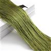 PTNKUIIY 2 tende a fili - 100 x 200 cm - Tenda a fili come divisorio per stanza, protezione da mosche o decorazione, accorciabile, lavabile, per feste, matrimoni, decorazione della stanza, verde militare