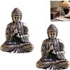 JFangZHZH Statuette piccolo Buddha,2 pezzi Mini statua di Buddha Statua Portafortuna,Statuetta Decorativa Zen e Feng Shui,Idea Regalo,Porta Felicità Interni,2,8 X 2,4 cm