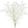 SLFYEE 3Pcs Fiori di Ciliegio Bianco Fiori Artificiali di Seta Bouquet Fiori Finti Ciliegio Piante Artificiali per Decorazioni Matrimoni Giardino Casa Festa Ufficio Tavolo Fai da Te