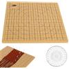 Alongen Lavagna macrame con penne, 30 x 30 cm, double face, con griglie, tavola intrecciata portatile riutilizzabile con istruzioni per intrecciare braccialetti, progetti, filo nodo