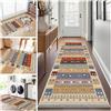 Ruxevnsy Tappeto Corridoio Lungo Antiscivolo Vintage 40 x 100 cm Tappeto Cucina Passatoia Lavabile Tappeto Passatoia Ingresso Moderno Assorbente Tappeti Runner Multiuso per Camera da Letto Lavanderia Cucina