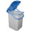 BELLI E FORTI Tre Ti TRT424 Pattumiera Differenziata Premi', Blu, 18 lt