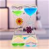 Jauhmui Clessidra liquida a olio, timer liquido, per rilassamento, ansia, autismo, ADHD (stile 1)