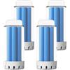 Violiica Per ECOVACS Solido Detergente Mop Panni per DEEBOT N30 Per OMNI N30 PRO Per OMNI DSC060002 Robot Aspirapolvere Agente di Pulizia Acqua Pura con Aroma Fresco Blu Confezione da 4