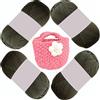 uyeoco 1/2/4 Pezzi Fettuccia per Borse a Uncinetto, Filato Grosso in Poliestere, Filato per Tessitura,Filati per Maglieria a Mano,T-shirt Filato Tessuto Crochet,Gomitoli Cotone per Uncinetto(P15,4roll(400g))