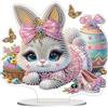 Guidre 5D Diamond Painting - Espositore per pittura con diamanti 5D, decorazione da tavolo, per adulti, set fai da te per bambini, per principianti, decorazione per la famiglia, regalo di Pasqua