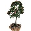 Holyart Muschio, licheni, piante, pavimentazioni: Albero di mele su base in sughero 13 cm