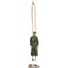Holyart Statua morte di Giuda presepe pasquale resina 10 cm