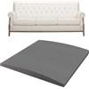 Culinavog 50 cm x 50 cm Pannelli di Supporto per Divani, Gommapiuma Cuscino per Divano, Lastra Gommapiuma Comfort Elevato, Pannelli di Supporto Curvi per la Riparazione di Divani, Nero, 1 Pezzi