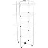 Vileda Adapto 4 | Stendibiancheria a torre a 4 livelli | Snodo modulabile | Facile da spostare| Per interni ed esterni | Pieghevole
