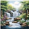 cukol cukol Kit Punto Croce da Ricamare Prestampato Completo, 11CT 40x40 cm