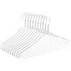 TEKHOME Grucce Metallo Zincato 40 Cm Appendiabiti Salvaspazio Appendini Armadio Guardaroba Ferro Robusti Sottili Professionali per Lavanderia 30pz/60pz/100pz (30 pezzi)