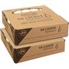 EDZARD 100 candele tealight bianche (diametro 38 mm, durata 8 ore) in paraffina, senza profumo, ideali per candele a lunga durata Cornelius di Edzard