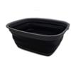 SAMMART 9,45 Litri (2,5 gallone) Vaschetta per i piatti pieghevole, lavello portatile, in plastica, salvaspazio