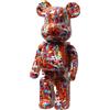 Rolamumu Orso for decorazioni for la casa, statua in resina di arte moderna, sala da pranzo, soggiorno, libreria for ufficio, vetrina, centrotavola(M)