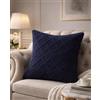 B O S A L O N I Federa Cuscino 45x45 cm BOSALONI HOME Atelier Collection, Copricuscino Decorativo Jacquard a Quadretti con Zip Nascosta, Fodera Elegante per Divano, Letto e Salotto Moderno (Blu Imperiale)