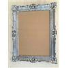 Generisch Cornice portafoto barocco antica, elegante XXL, decorazione da parete, cornice per poster e lavagna pubblicitaria (argento anticato)