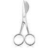 Cyrank Forbici per pisolino a Becco D'Anatra, Forbici per tappeti Duck Bill Knife Edge Applique Forbici per Ricamo, Tessuto, Filo, Lavoro a Maglia, Cucito, Artigianato, 4,7 Pollici(d'Argento)