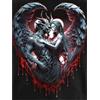 SHEGZHUC 40x50cm Angeli e Demoni Pittura con Diamanti Totenkopf Donna con Ali Mosaico Pittura con Diamanti Arte Ricamo Punto Croce Immagini Regalo Decorazione da Parete