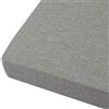 FANSU Cuscino per Seduta in Memory Foam Comfort, per Supporto Lombare e Yoga, per Fianchi, Coccige, Sgabello da Bar, Adatto per Casa, Seggiolino Auto, Sedia da Ufficio (50x50x10cm,Grigio Scuro)