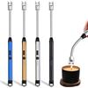 GAOUTO Accendino elettrico a barra, 4 pezzi, ad arco elettrico, ricaricabile, USB, al plasma, con serratura di sicurezza, accendino a barra con gancio di sospensione, adatto per cucina, fornelli a gas,