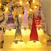 Oneshlee Piccoli Gnomi Natalizi Luminosi, Con Led, Da Interno, Decorazioni Da Appendere Per Albero Di Natale Ornamenti, Svedese Peluche Bambini Regalo, Addobbi Porta Camino