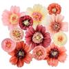 Acidea Grandi fiori di carta velina colorati, 50,8 cm, fatti a mano, giganti, fiori di carta per feste di carnevale messicano, decorazione da parete, per diserbo compleanno, baby shower, asilo nido